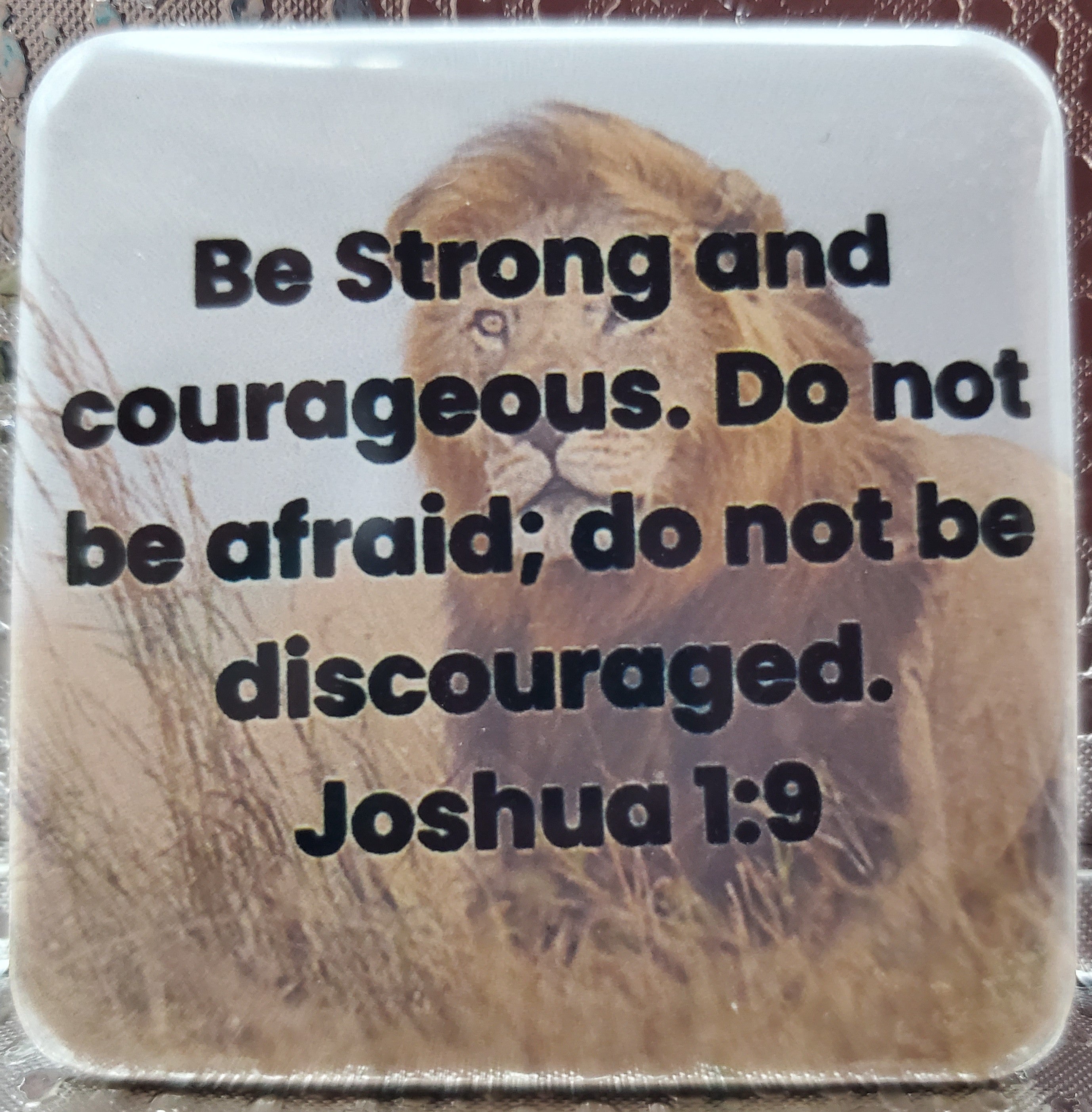 Joshua 1:9 Square